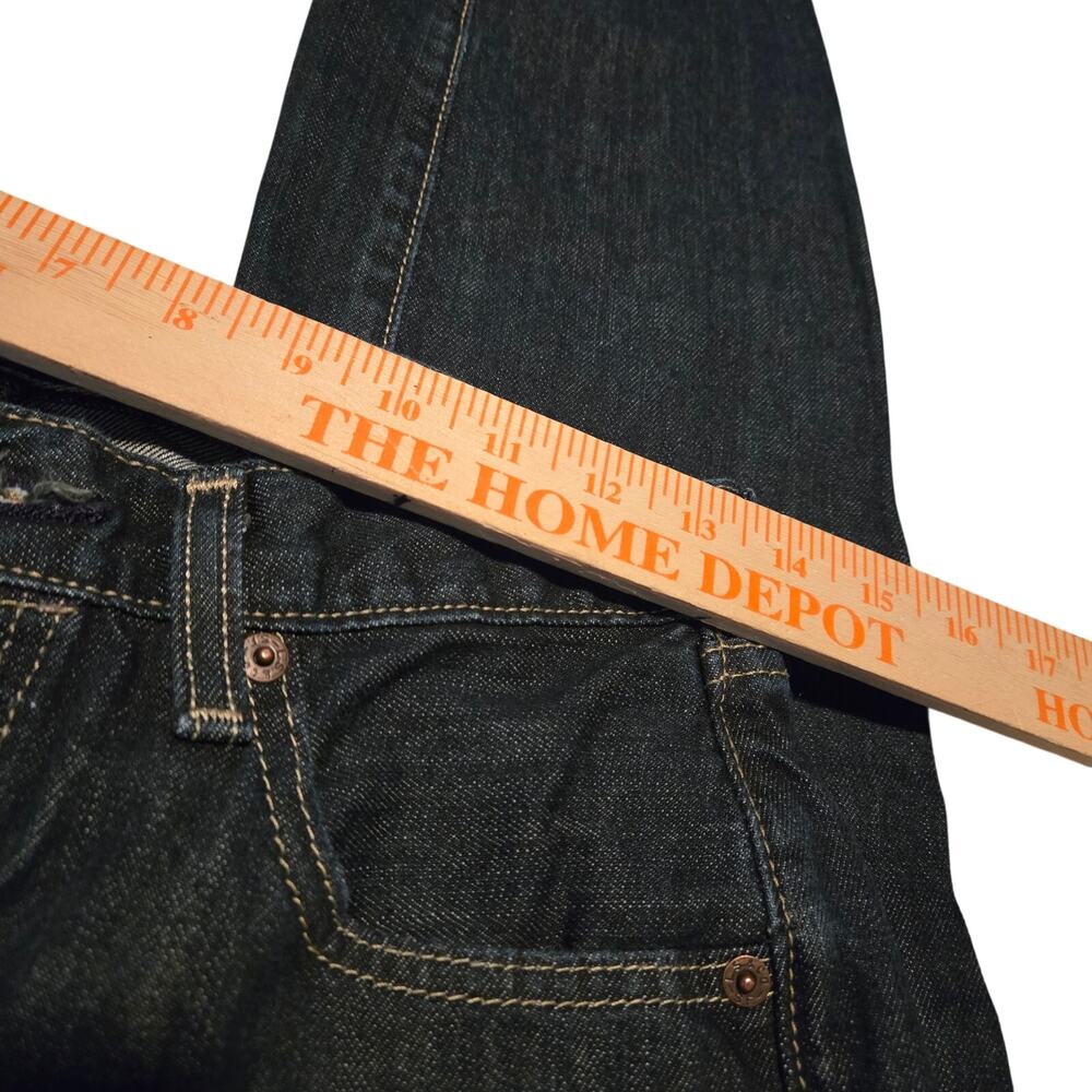 Levi's 501 Original Fit Jeans in a dark wash, specifically sized at W29 L34. - Picture 5 of 8